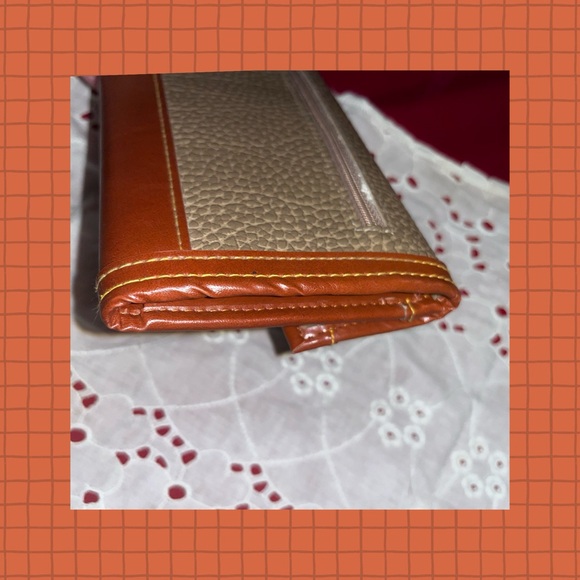 Dooney & Bourke Leather Tri-Fold Wallet - Picture 4 of 7